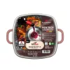 Blaumann BL-4093 5.4L Colecția Cerastone Oală pătrată de 26 cm cu capac