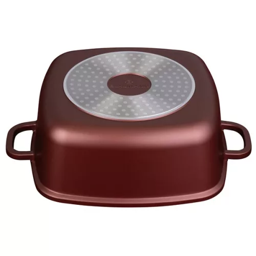 Blaumann BL-4093 5.4L Colecția Cerastone Oală pătrată de 26 cm cu capac