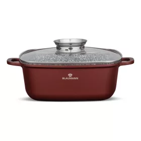   Blaumann BL-4094 6.5L Colecția Cerastone Ghiveci pătrat de 28 cm cu capac