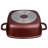 Blaumann BL-4094 6.5L Colecția Cerastone Ghiveci pătrat de 28 cm cu capac
