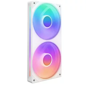   Chladiaci ventilátor NZXT 240 mm F240 RGB Core s bielym uhlom