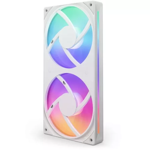 Chladiaci ventilátor NZXT 240 mm F240 RGB Core s bielym uhlom