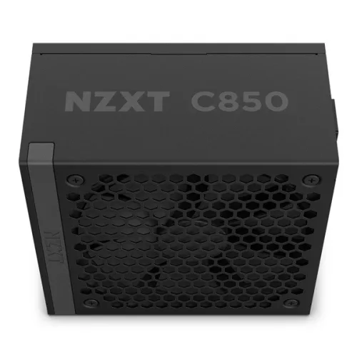 Modulárny zdroj NZXT ATX 3.1 850W 80+ Gold s ventilátorom, čierny