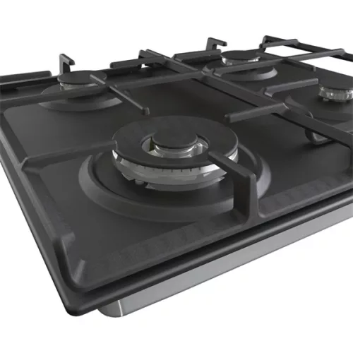 Gorenje GW641BFB čierna, vstavaná, plynová, varná zóna: 3 + 1 wok horák, vstavaný rozmer: 56 cm, varná doska