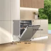 Gorenje GV642C65 počet programov: 6, vstavaná, 14-miestna umývačka riadu