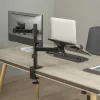 Sbox LCD-LM01-2 17"-32" asztali laptop és monitor tartó konzol
