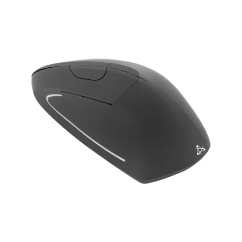 Sbox VM-065W 4D 2,4GHz fekete vezeték nélküli vertikális egér