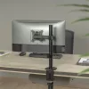 Sbox LCD-351/1-2 17"-32" dönthető, forgatható asztali monitor tartó konzol