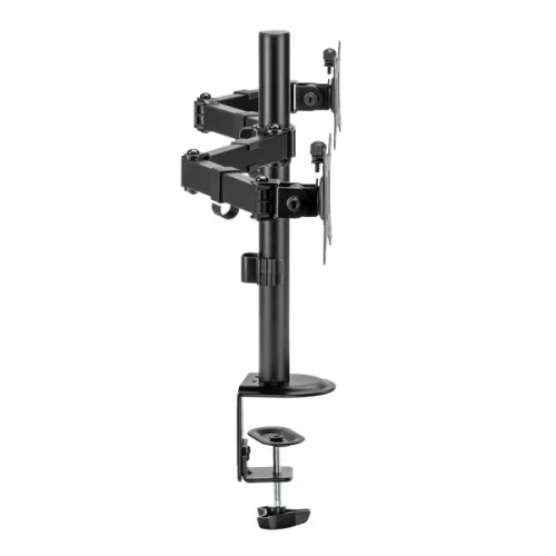 Sbox LCD-352/2-2 17"-32" dönthető, forgatható asztali dual monitor tartó konzol