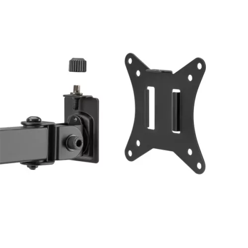 Sbox LCD-352/2-2 17"-32" dönthető, forgatható asztali dual monitor tartó konzol