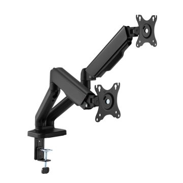   Sbox LCD-S024-2 17"-32" dönthető, forgatható asztali dual monitor tartó konzol