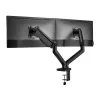 Sbox LCD-S024-2 17"-32" dönthető, forgatható asztali dual monitor tartó konzol