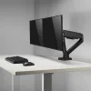 Sbox LCD-S024-2 17"-32" dönthető, forgatható asztali dual monitor tartó konzol