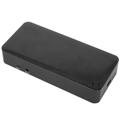 Targus Univerzális USB-C® DV4K dokkolóállomás (100W, 4K, 2 HDMI, 2 DisplayPort, 4x USB-A, 1x USB-C, Ethernet, audio)