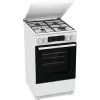 Gorenje GK5C42WJ fehér, szabadonálló, gáz, kombinált, főzőzóna: 4, sütő:62L, grill, tűzhely