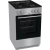 MORA P2252A1S szürke, szabadonálló, gáz, főzőzóna: 4, sütő:70L, tűzhely