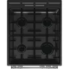 MORA P2252A1S szürke, szabadonálló, gáz, főzőzóna: 4, sütő:70L, tűzhely
