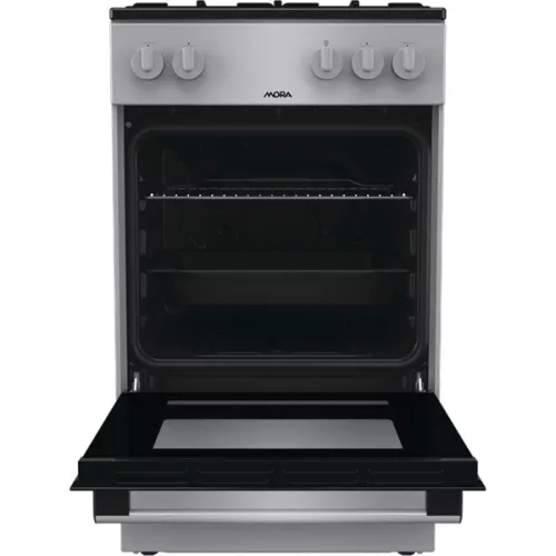 MORA P2252A1S szürke, szabadonálló, gáz, főzőzóna: 4, sütő:70L, tűzhely