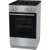 MORA P2252A1S szürke, szabadonálló, gáz, főzőzóna: 4, sütő:70L, tűzhely