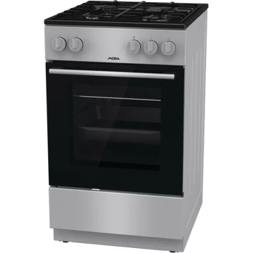 MORA P2252A1S szürke, szabadonálló, gáz, főzőzóna: 4, sütő:70L, tűzhely