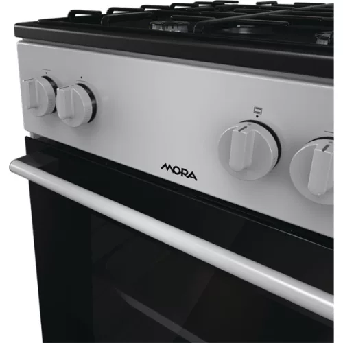 MORA P2252A1S szürke, szabadonálló, gáz, főzőzóna: 4, sütő:70L, tűzhely