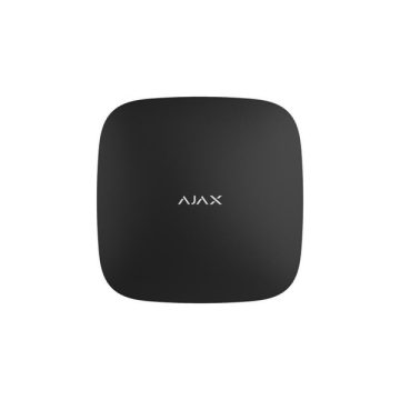   Ajax HUB 4G BLACK vezetéknélküli fekete 4G, Ethernet, behatolásjelző központ (riasztó)