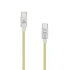 Dátový a nabíjací kábel Sbox TYPE-C-1-Y, 1 m, 60 W, typ C, žltý