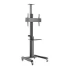 Sbox FS-446-2 FS-224-2 37"-70" VESA 600X400 álló mobil TV állvány