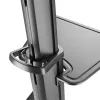 Sbox FS-446-2 FS-224-2 37"-70" VESA 600X400 álló mobil TV állvány