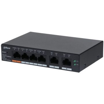   Dahua CS4006-4GT-60 4x1 Gbps PoE + 2x1 Gbps uplink/60W/Cloud Managed PoE Switch