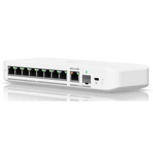 Ubiquiti USW-FLEX-2.5G-8 UniFi Flex 8x2.5GbE Multi-Gigabit LAN 1x SFP+ combo port switch