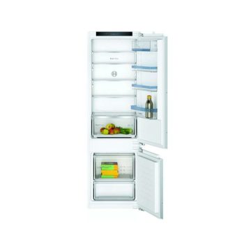   Bosch KIV87VFE0, alulfagyasztós, beépíthető, Hűtő:200L, Fagyasztó:70L, Low frost hűtőszekrény