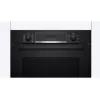 Bosch HQA574BB3 čierna, vstavaná, objem rúry: 71 l, gril, konvekcia, rúra