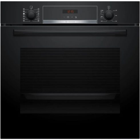 Bosch HQG572EB3 fekete, beépíthető, sütőtér: 71L, grill, légkeverés, sütő