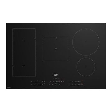   Beko HII85770UFT fekete, beépíthető, indukciós, főzőzóna: 5, beépíthető méret: 75cm, főzőlap