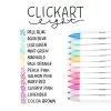 Zebra ClickArt nyomógombos 12 db-os filctoll készlet