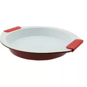   Tavă de copt rotundă antiaderentă cu înveliș ceramic Hausberg Ertone ERT-MN 752, 29 x 26,5 cm
