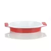 Tavă de copt rotundă antiaderentă cu înveliș ceramic Hausberg Ertone ERT-MN 752, 29 x 26,5 cm