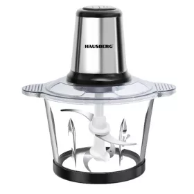   Hausberg HB-4505IN(4) 400W strieborný kuchynský sekáčik s medeným motorom