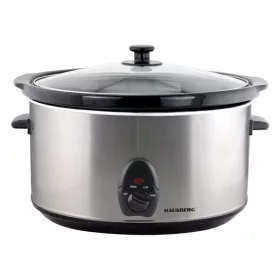   Hausberg HB-1300 200W ezüst-fekete elektromos lassú főző 3,5L