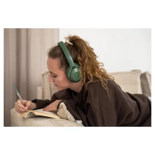 Sencor SEP Corporate ANC olívazöld Bluetooth fejhallgató