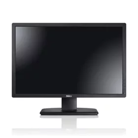   Dell 24" UltraSharp U2412M WUXGA IPS DP/VGA/DVI/USB schwarzer Monitor (Gebraucht A)