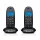 Motorola C1002CB+ fekete DECT telefon