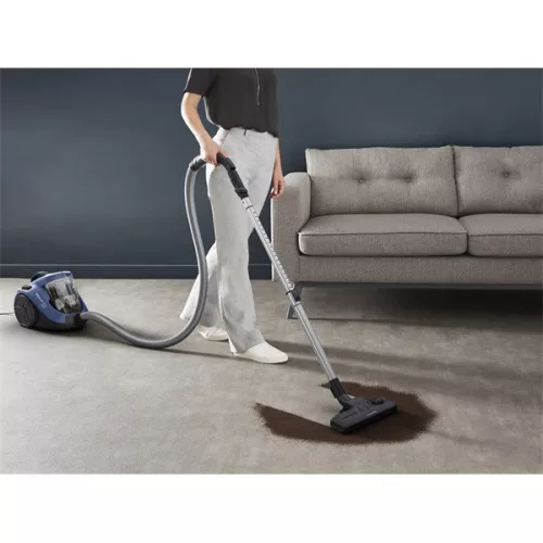 Rowenta RO3721EA Compact Power Cyclonic modrý bezvreckový vysávač