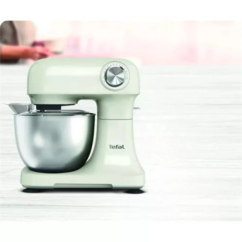 Tefal QB140AF0 Bake Easy Rise 800W, 3,5 l, kuchynský robot, krémová konzistencia