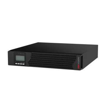   Hikvision DS-UPS03K72-R/TJS/IEC 3000 VA/2700 W, LCD kijelző, 6 db beépített akkumulátor 12V/9Ah, Szünetmentes tápegység