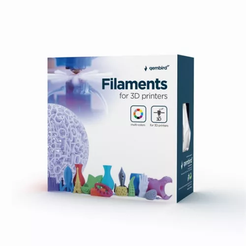 Gembird 3DP-ABS1.75-01-W ABS 1.75mm 1kg fehér filament