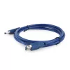 Gembird CCP-USB3-AMAF-6 High End predlžovací kábel USB-A (samec) - USB-A (samica) 1,8 m modrý