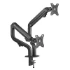 Gembird MA-DA2-02 17"-32" kétkaros asztali monitor tartó konzol