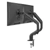 Gembird MA-DA2-02 17"-32" kétkaros asztali monitor tartó konzol